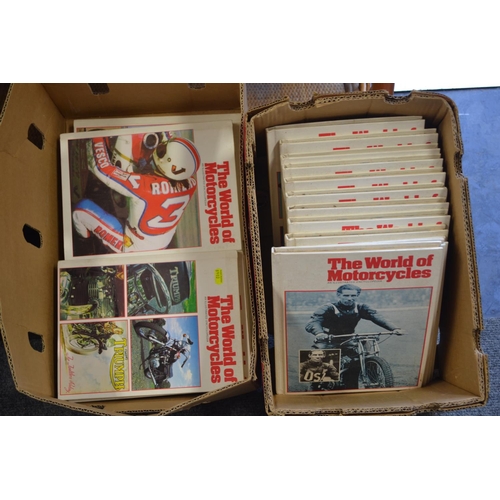 63 - Various 'World of Motorcycles' encyclopaedias 