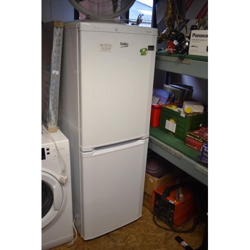 87 - Beko A Class 50/50 fridge freezer