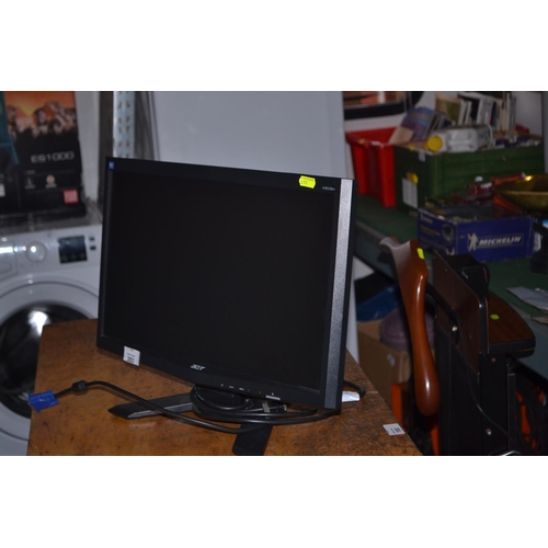 77 - Acer X203H LCD monitor 19