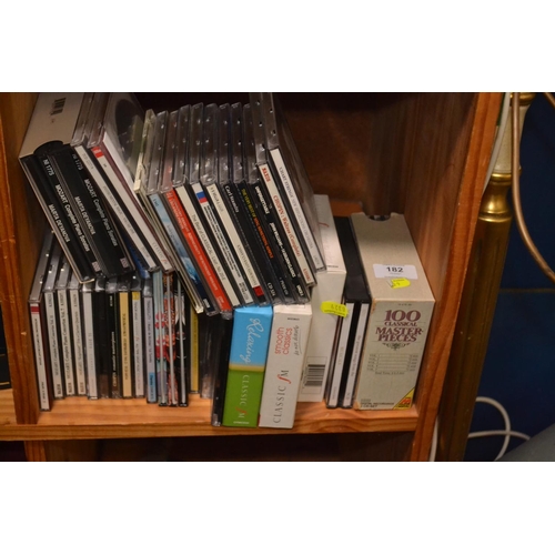 182 - Shelf of classic CDs