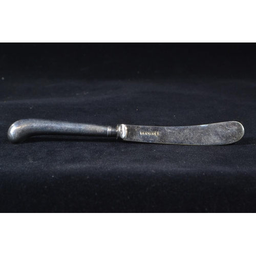 257 - Victorian cased set of silver handled shoe horn, boot hook & glove stretchers, Birmingham 1896, ... 