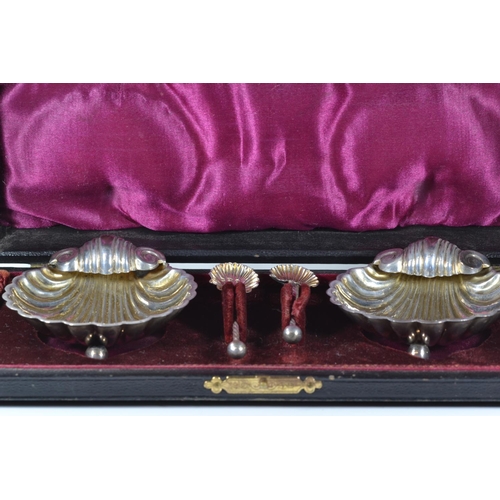 268 - Two silver vesta cases, one initialled maker TH, Birmingham 1896, the other with a figure of a golfe... 