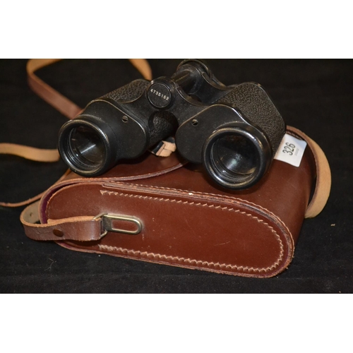 321 - Pair of Carl Zeiss Jenoptem 8x30W binoculars & case