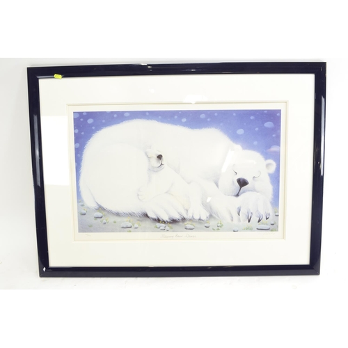 Mackenzie Thorpe (b.1956) Signed ltd ed. 608/850. 'Sleeping Bear Dunes ...