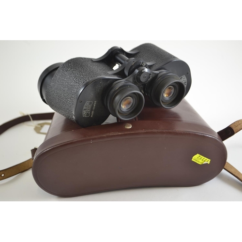 325 - A pair of Carl Zeiss Jena multi-coated Nobilem 12x50B spezial binoculars, with leather case