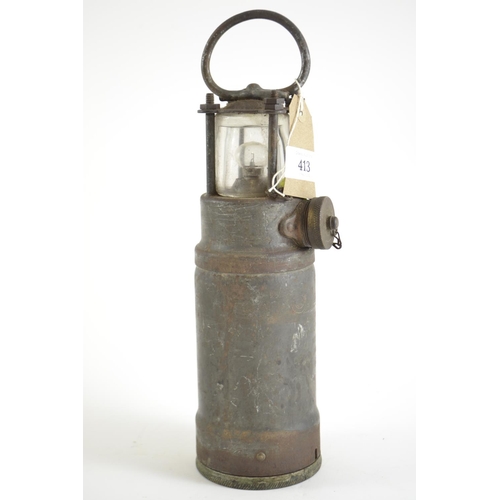 413 - Oldham Lantern automatic type 220Volt direct current PA No.16012