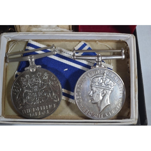 209 - Collection of medals, medallions and other collectables, some silver, inc. The Defence Medal 1939-19... 