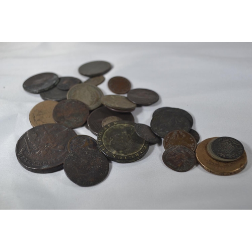 289 - 1766 5 Kopeks, cartwheels and other old coinage