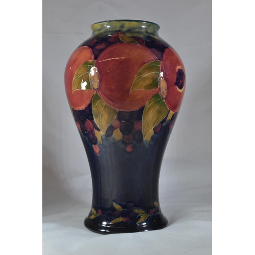 344 - William Moorcroft 'Pomegranate' vase, dated 1918, underglaze signature with date & impressed mar... 