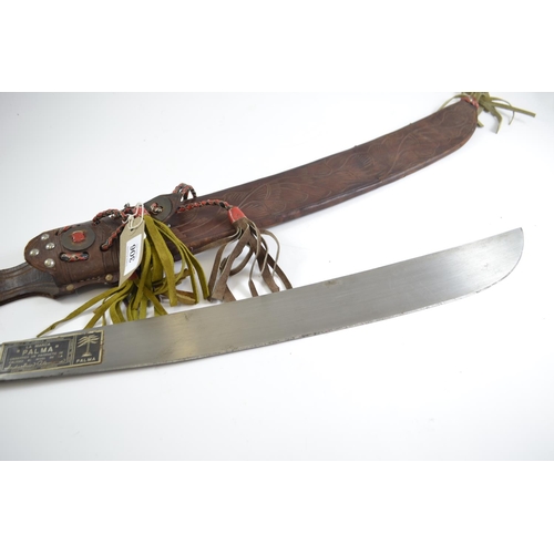 306 - La Marca 'Palma' machete & sheath, overall length 71cm