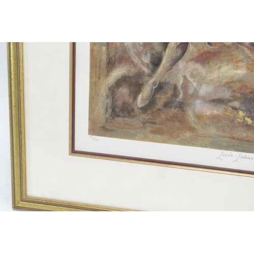 653 - Joy Kirton Smith- Signed ltd. ed.102/250. 'Loves Labour Lost'. 93cm x 94.5cm inclusive of frame.