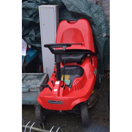 194 - Mountfield 725M ride-on mower. Key start currently not working, pull start works fine.