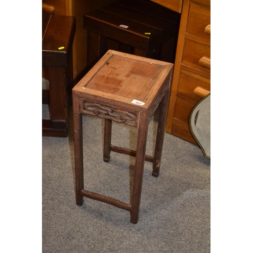 407 - Oriental side table.&nbsp;