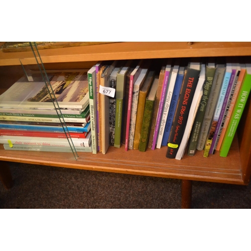 677 - Collection of books about history of various villages.
