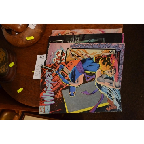 679 - Collection of comics from 1980's Inc first edtion of Cuirass ,&nbsp; Plus Elric, Whisper Etc..&nbsp;
