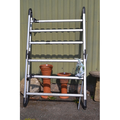 90 - Aluminium roof rack, previously used for Ford Transit Connect