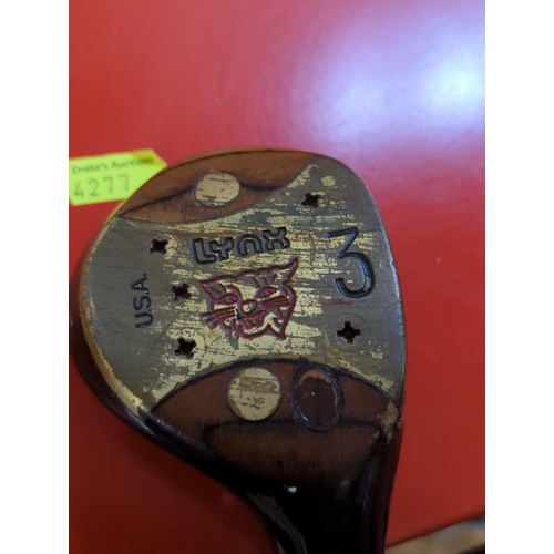 175 - Golf clubs in bag, some marked St Andrews