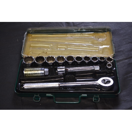 197 - Kamasa tools socket set, missing extension bar