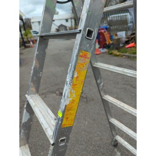 221a - Youngman aluminium 3-way ladder