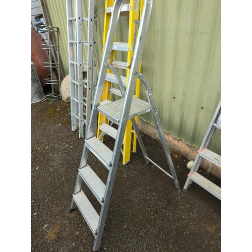 6 - Cima 3-step aluminium step ladder