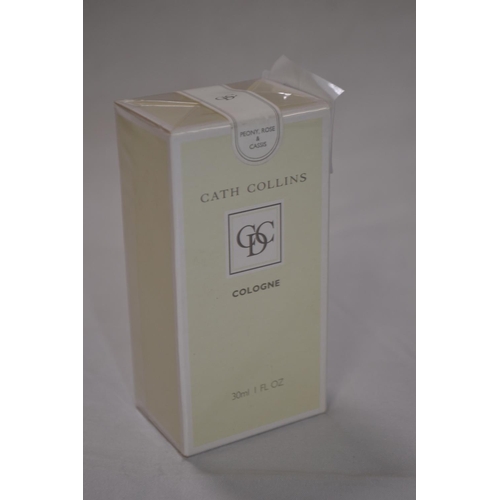 563 - Cath Collins, Peony, Rose & Cassis cologne, 30ml in sealed box