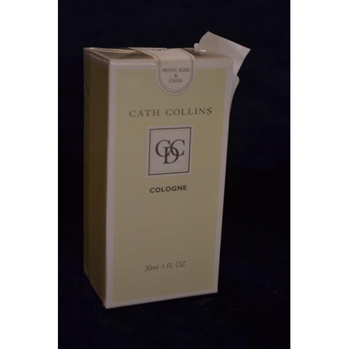 563 - Cath Collins, Peony, Rose & Cassis cologne, 30ml in sealed box