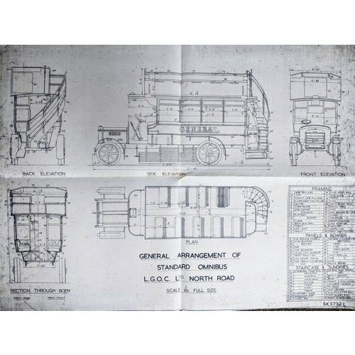 348 - Selection of blueprints (1960s) of London Transport Vehicles & various railway / locomotive book... 