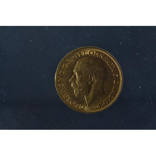 95 - 1912 George V full sovereign