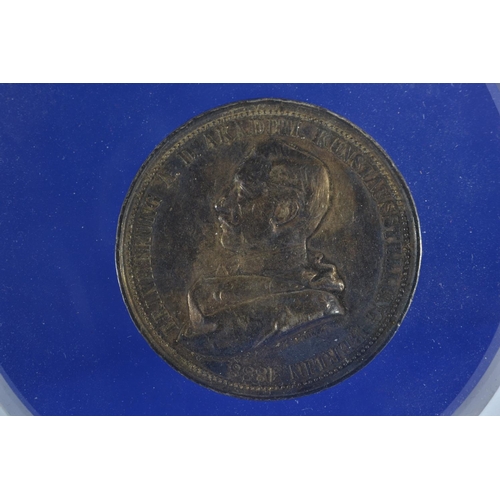 316 - Commemorative medal for the Academic Art Exhibition of 1888 Berlin