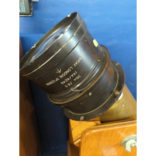 361 - WWII Aerial reconnaissance lens, Wray London No.121898 36