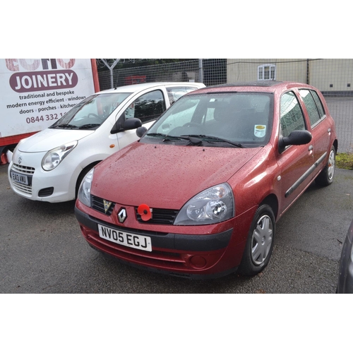 1 - Renault Clio 2005 - NV05 EGJ. Manual, petrol. Full service history. Around 17,451 miles (17k, that's... 