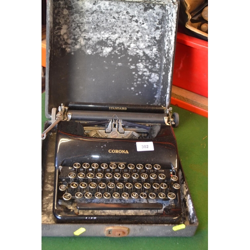 302 - Corona vintage typewriter