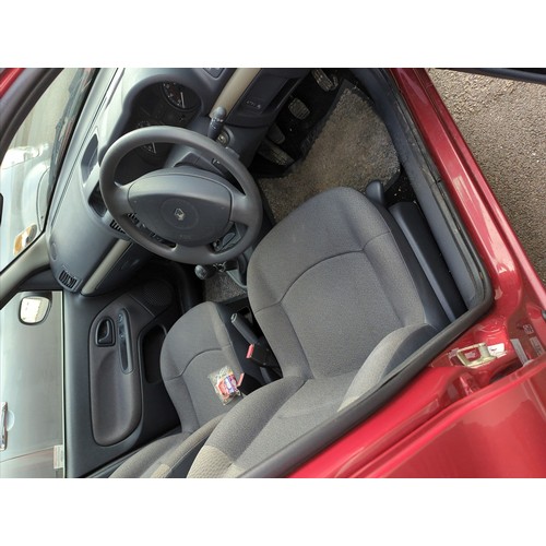 1 - Renault Clio 2005 - NV05 EGJ. Manual, petrol. Full service history. Around 17,451 miles (17k, that's... 