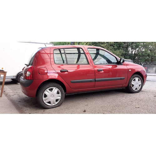 1 - Renault Clio 2005 - NV05 EGJ. Manual, petrol. Full service history. Around 17,451 miles (17k, that's... 