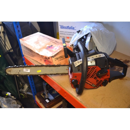 186 - Jon Sered 2040 Turbo chainsaw. Full working order + Recently serviced.