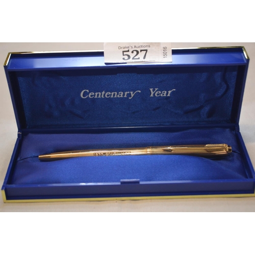 527 - Boxed Boots Centenary Year 1877-1977 Parker ballpoint pen