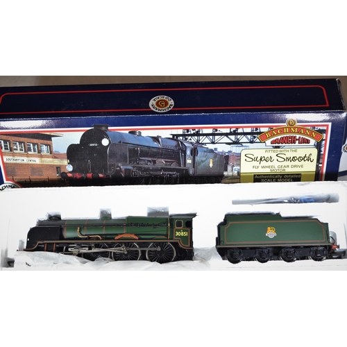 624 - Bachman 00 gauge. Sir Francis Drake B.R. Green, Lord Nelson 30851Item no. 31-402