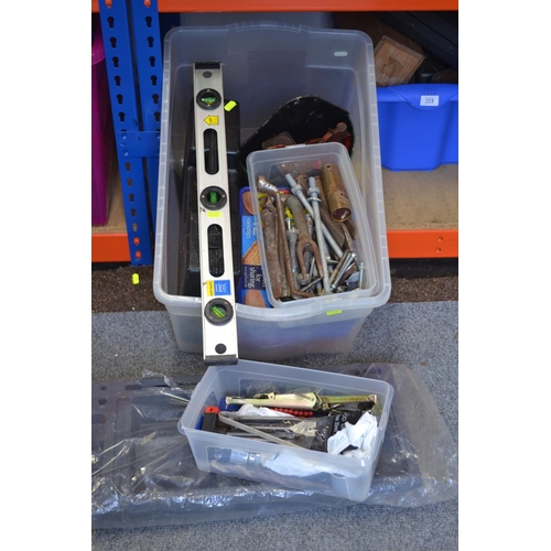 222 - Large box of mixed tools etc