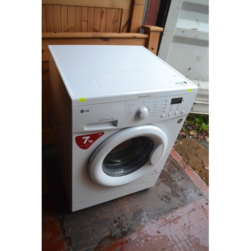 136 - LG 7kg direct drive washing machine