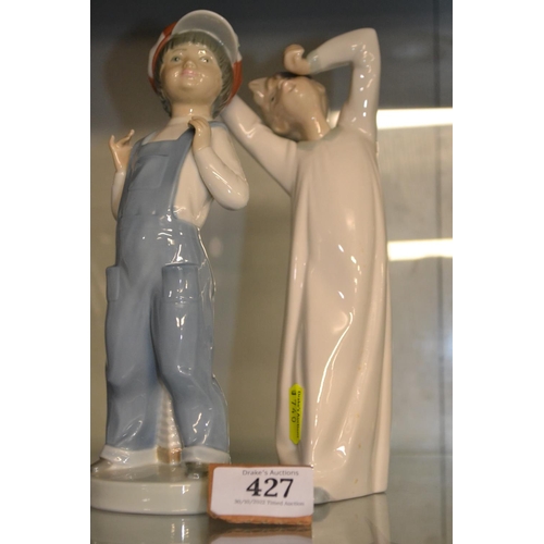 427 - Lladro boy & Lladro Sleepy Boy