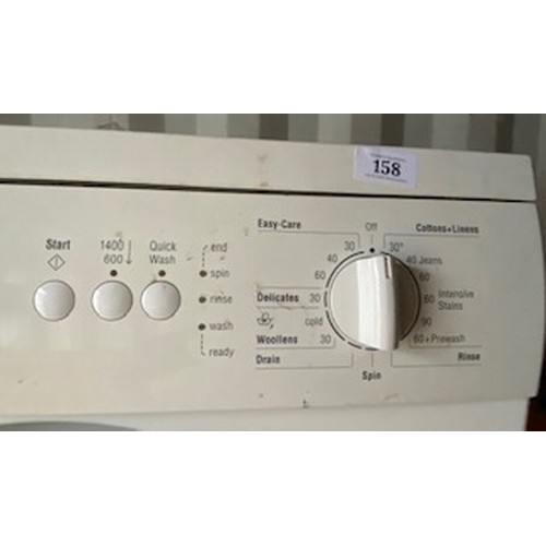 158 - Bosch washing machine 1400 spin