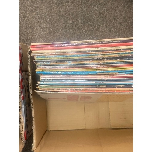 262 - Vinyl collection over two boxes, mostly compilations inc. The Best of Motown