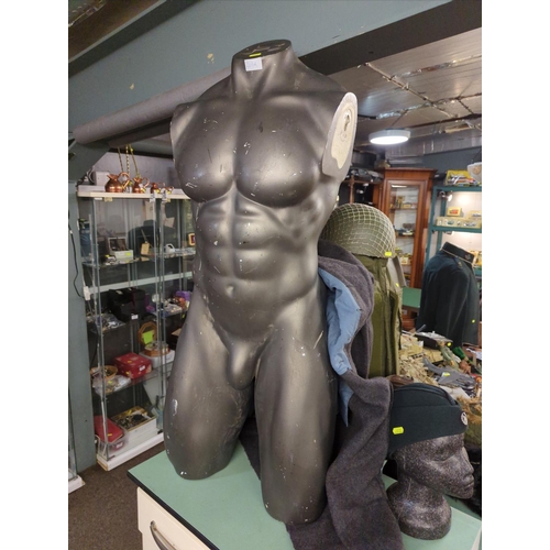 169 - Large Under Armour male mannequin torso