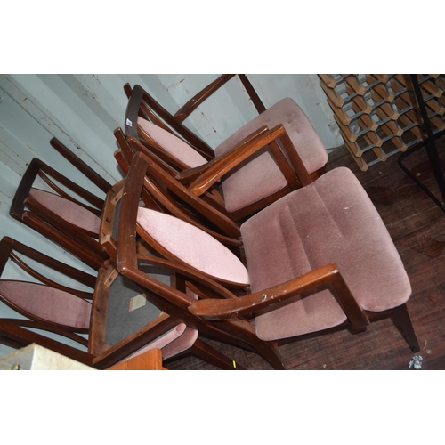 168 - Set of 6 G-Plan chairs