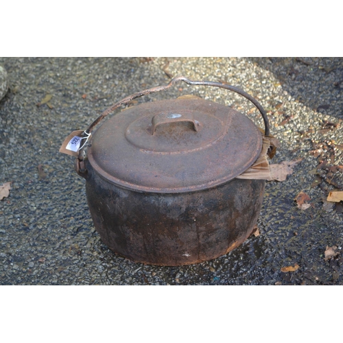 225 - Cast iron cookpot