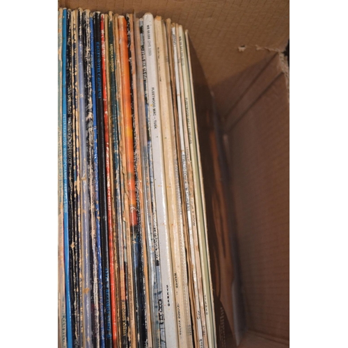 337 - Box of vinyl inc. Leonard Cohen, Fleetwood Mac, John Lennon etc.