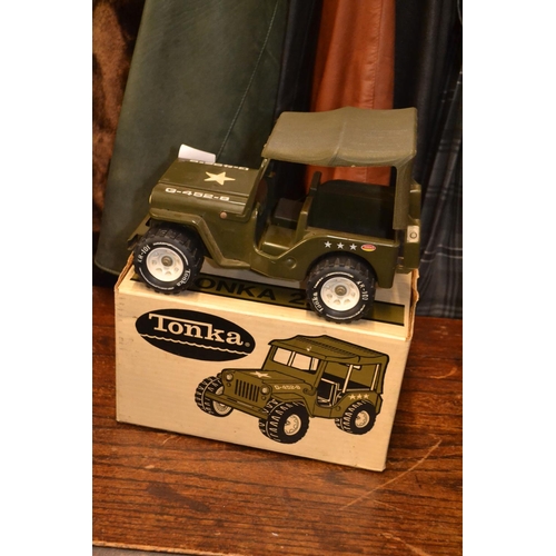 535 - Tonka 2205 in original box Military G-452-8 military vehicle. 