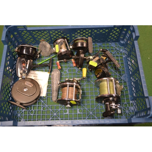 196 - Quantity of fishing reels, inc. Penn