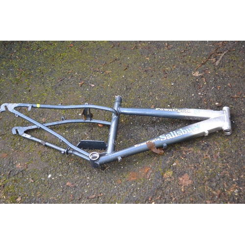 117 - Powercycle Salisbury aluminium e-bike frame