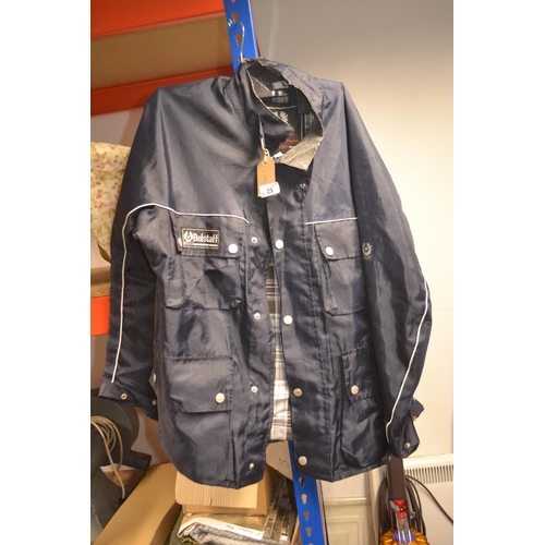 23 - Belstaff, size S, blue jacket